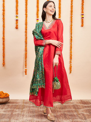 Fabway Clothing Women Kurta Dupatta Set