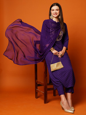 Anni Designer Women Kurti Pant Dupatta Set