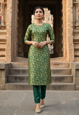 Trijal Fab Women Kurta Pant Set