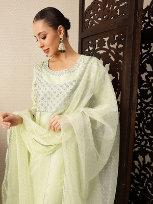 House of Pataudi Women Kurta Pant Set