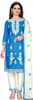 JIYAAN CREATION Women Kurta Pant Dupatta Set