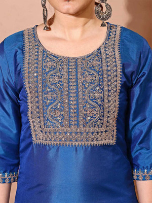 Vansh fashion Women Kurti Pant Dupatta Set