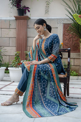 Mialo fashion Women Kurta Pant Dupatta Set