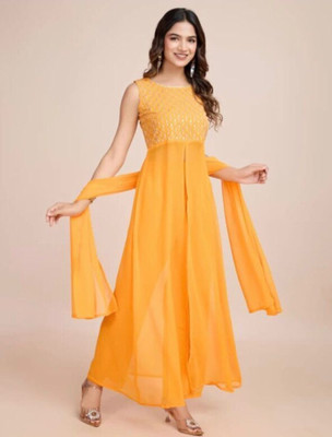 shiv creation Women Kurta Pyjama Dupatta Set