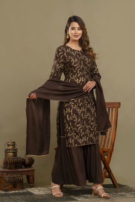 jayleen Women Kurta Sharara Set