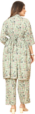 Bhurakhiya Tunic Hot Pants Co-ords Set