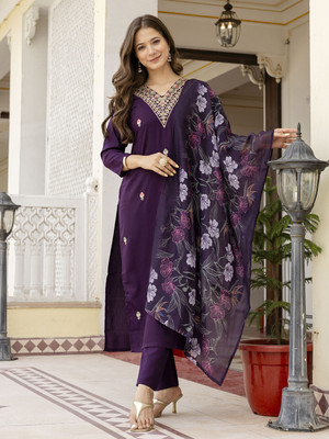 NAVLIK Women Kurta Pant Dupatta Set