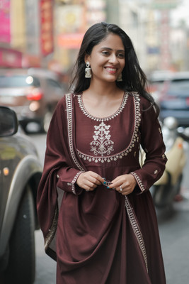MOKOSH Women Kurta Pant Dupatta Set