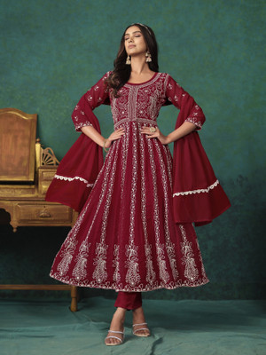 Divastri Women Kurta Pant Dupatta Set