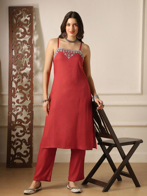 Globus Women Kurta Pant Set