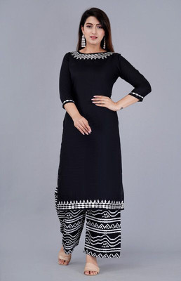 RF CLOTHES Women Kurta Palazzo Set