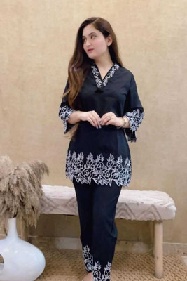 GURRA Women Shirt Palazzo Set