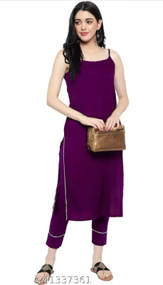 CHECHI Women Kurta Pant Set