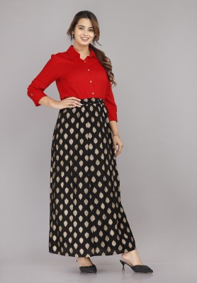 Jollity Women Shirt Skirt Set