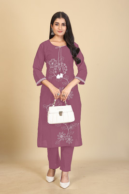 Eliora Fit Women Kurta Pant Set