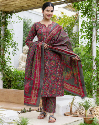 Skylee Women Kurta Pant Dupatta Set