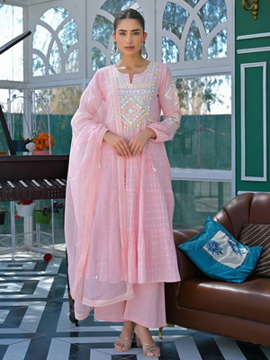 NAVLIK Women Kurta Pant Dupatta Set