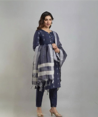 AS ENTERPRISES Women Kurti Pant Attached Dupatta Set