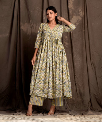 mokshi Women Kurta Palazzo Set