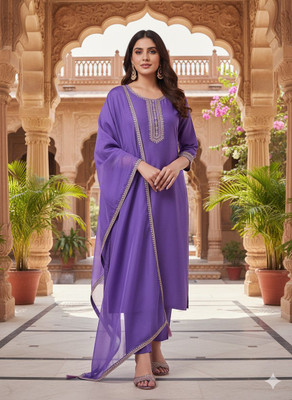 MOKOSH Women Kurta Pant Dupatta Set