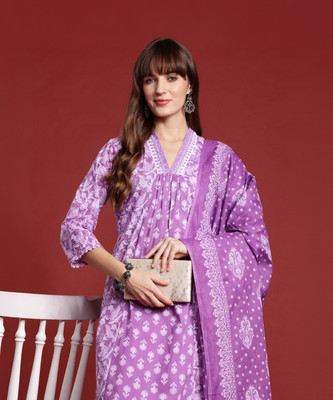 Indo Era Women Kurta Pant Dupatta Set