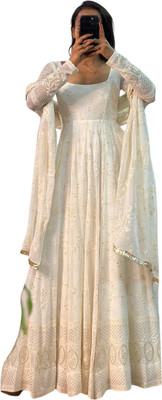 HummerTex Women Ethnic Top Pant Dupatta Set
