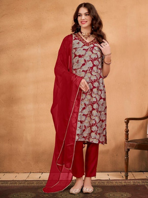 ANOUK Women Kurta Pant Dupatta Set