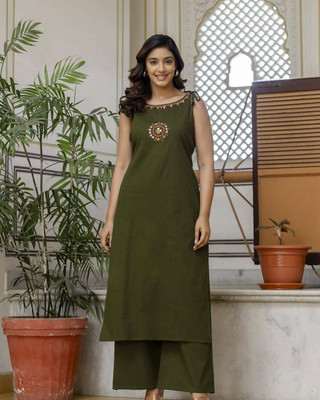 Radheshanaaa Women Kurta Palazzo Set