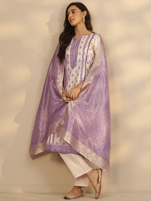 LIBAS Women Kurta Pant Dupatta Set