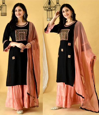 shiv creation Women Kurta Pyjama Dupatta Set