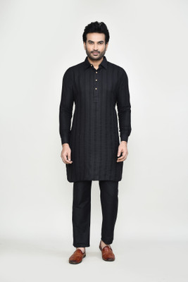 POLY2FAB Men Kurta Pyjama Set