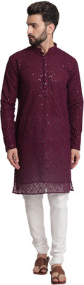 JS COLLECTION Men Kurta Churidar Set