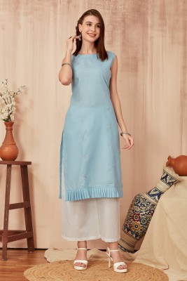 TRAHIMAM Women Kurti Palazzo Set