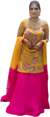 NIDHI'S FASHION Women Ethnic Top Pant Dupatta Set