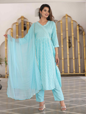 AURIPRX FASHION Women Kurta Pant Dupatta Set