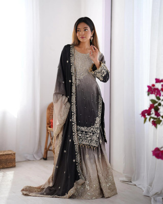 Tasrika Women Kurta Sharara Dupatta Set