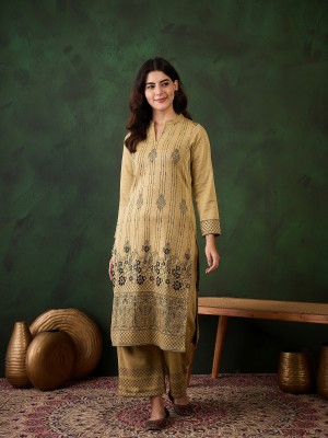 Sangria Women Kurta Pant Set