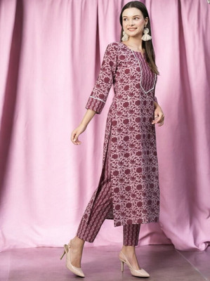 Jiyan Creations Women Kurta Pyjama Set