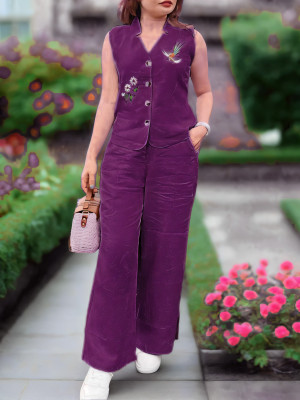 glmour and culture Women Shirt Palazzo Set