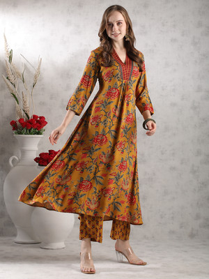 Divastri Women Kurta Pant Dupatta Set