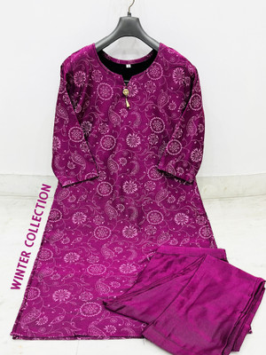 ZA STORE Women Kurti Pant Set