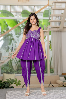 TFP Women Kurti Dhoti Pant Set