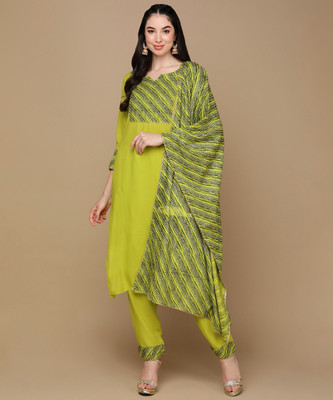 Lamba Creations Women Kurta Pant Dupatta Set