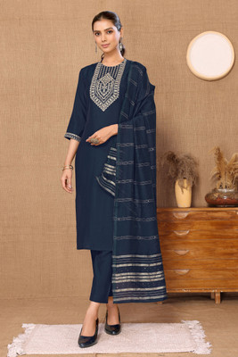 Fabian Fashion Women Kurta Pant Dupatta Set