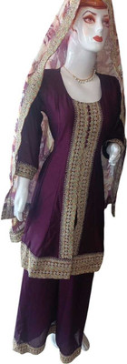 jyotigarments Women Kurti Sharara Dupatta Set