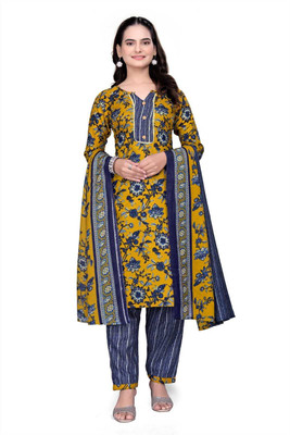 vraj enterprise Women Kurti Pant Dupatta Set