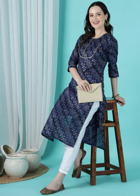 TRAHIMAM Women Kurti Pant Set