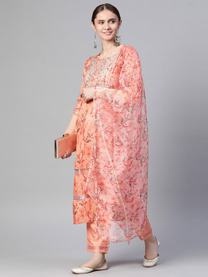 Tasrika Women Kurti Pant Dupatta Set