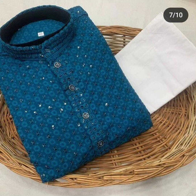 click n buy Men Kurta Pyjama Set