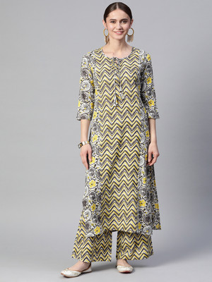 mokshi Women Kurta Palazzo Set